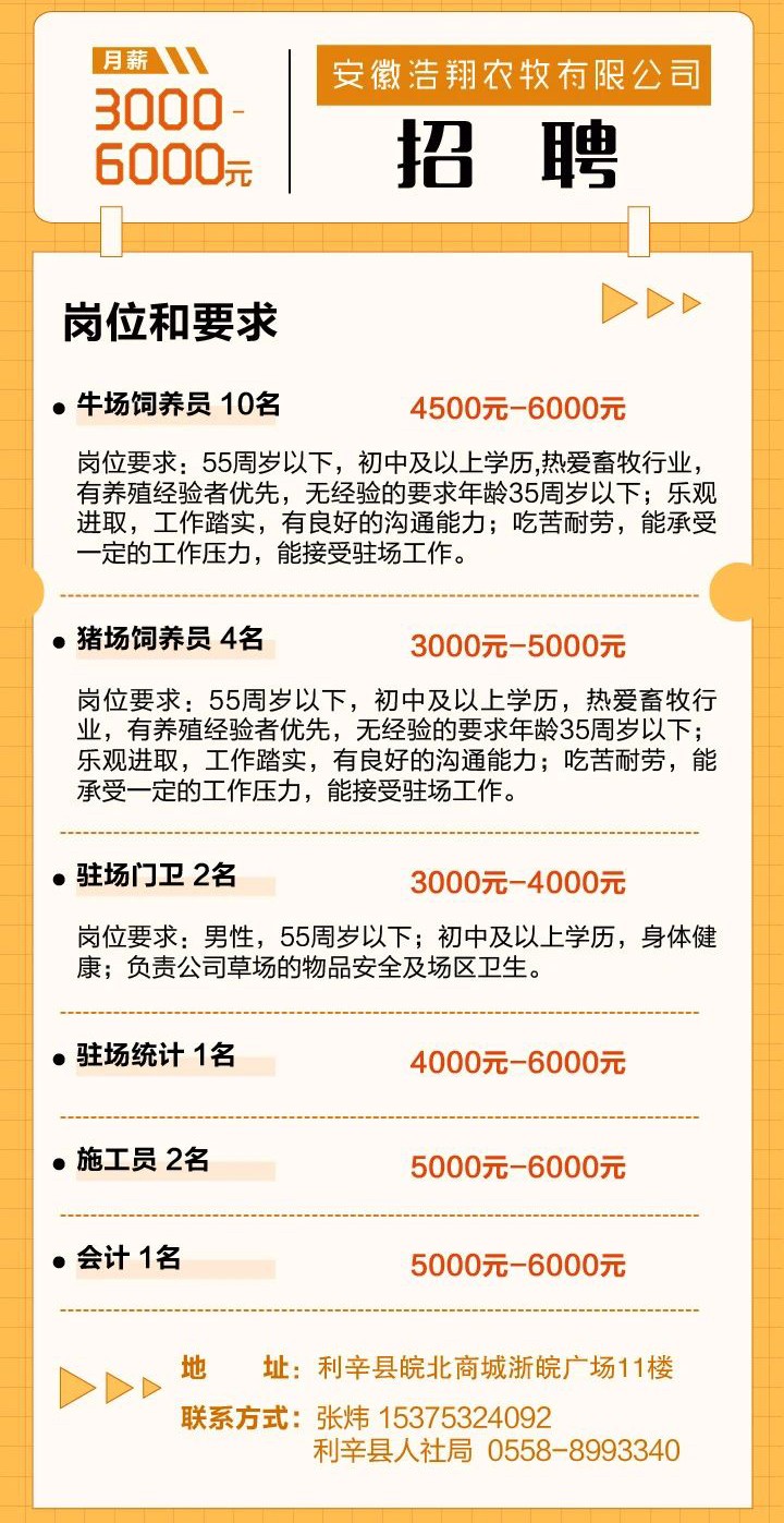 宏胜种畜场最新招聘信息及其相关细节